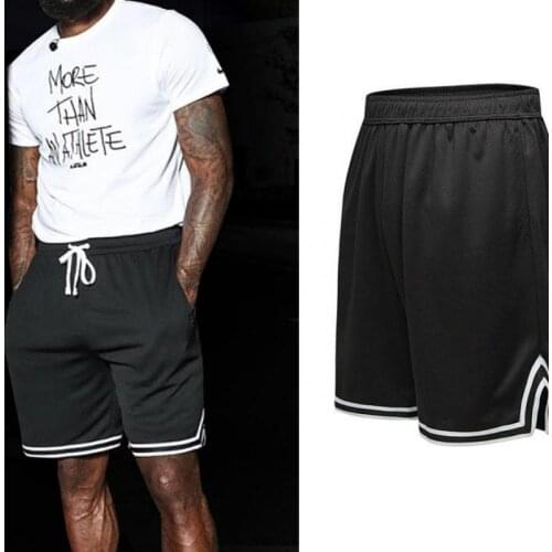 Summer Mens Outdoor Sports Shorts Fitness Basketball Pants Loose Oversized Quick-drying Five-point Training Pants Comfortable
