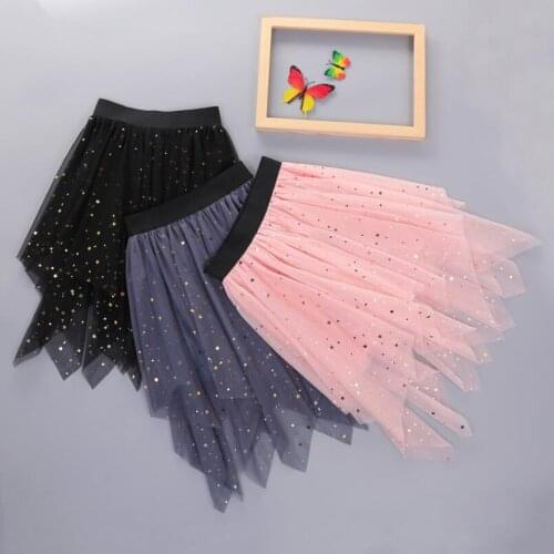 2019 Spring Summer Girls Skirt Tutu Ball Gown Kids Skirts Mesh Princess Children Clothes Ballet Dance Bottoms Girl Tutus JW4840