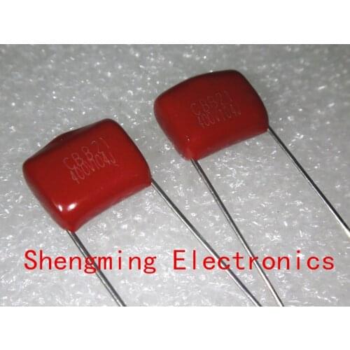 20pcs 400V 104J 0.1UF 100NF p=10mm CBB capacitor