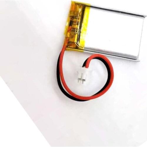 2/5/20/200/1000/10000pcs 3.7V 500mAh 602535 Li Lithium Polymer ion Battery with 2.0mm JST