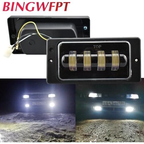 2PCS/pair Good quality Waterproof Led Fog Light fog Passing Light for lada 2110-2117 Cars front fog Lamp