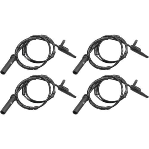 4PCS Car ABS Wheel Speed Sensor Wheel Speed Sensor Suitable for BMW- F20 F 30 34526791223 34526791225 6791223