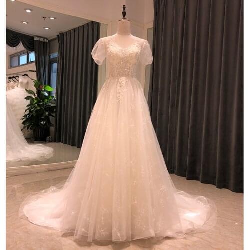 6812 vestido wedding noiva dresses mariee simples 2020 gowns elbise mariage femme mujer bride elegant beach boho vintage long