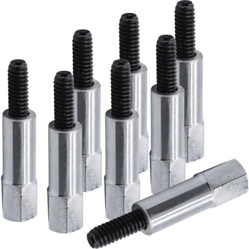 8-pack Valve Cover Bolt Stud Set fits for Chevy 283 302 305 307 Simple Installation,Compact