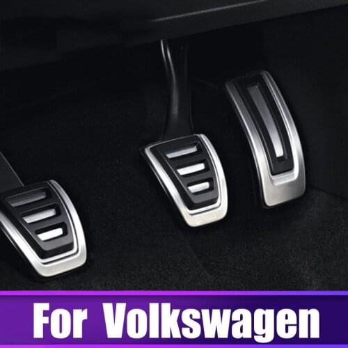 Car Accelerator Brake Clutch Pedals Cover For VW POLO Golf 7 MK7 Passat For Seat Leon 5F For Skoda Rapid Octavia A7 Audi A3 8V