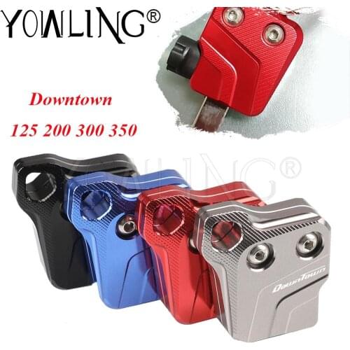 For KYMCO XCITING 250 300 NIKITA 200 300 LIKE 150 180 CT250 CT300 Downtown 125 200 300 350 Motorcycle CNC Key Cover Protector