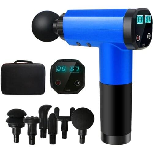 Massage Gun Fascia Gun Neck Massager Vibration Fitness Equipment Noise Reduction Design Electric Massager For Fitness