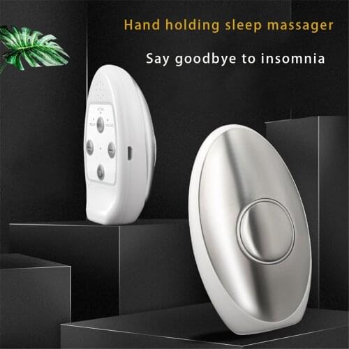 Microcurrent Sleep Holding Sleep Aid Instrument Pressure Relief USB Charging Speed Up Sleep Device Health Care Relax Massager