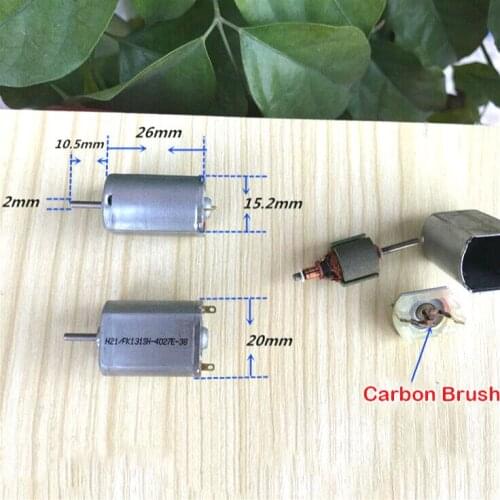 Mini Micro Electric FK-131-4027 HM Motor DC 3V-5V 40000RPM High Speed Carbon Brush 131 Motor Kids RC Drone Car Boat Model