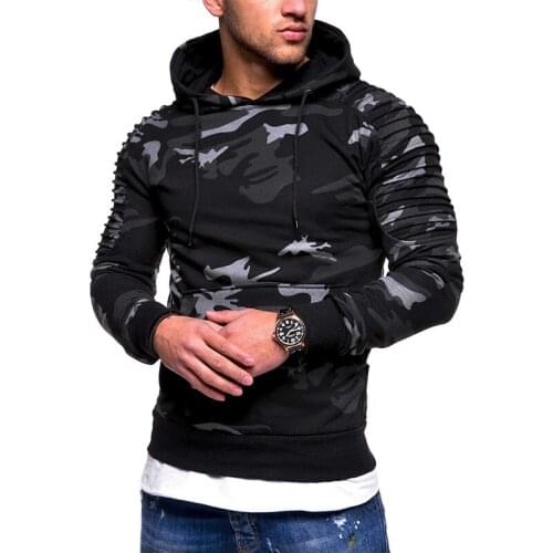 Mens Striped Hoodies Winter Gym Training camo Sweater Sport Exercise Casual Sport Hoodies Workout jacket Running Windbreaker