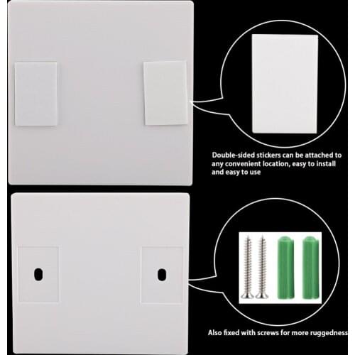 Wall 86 Type 433Mhz Portable Wireless Switch Light RF Remote Control AC 110V 220V Receiver Smart Switch Wall Panel