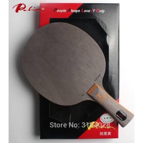 Palio official V-2 V2 table tennis balde carbon+ Ti blade fast attack with loop with high elastic table tennis racket hollow