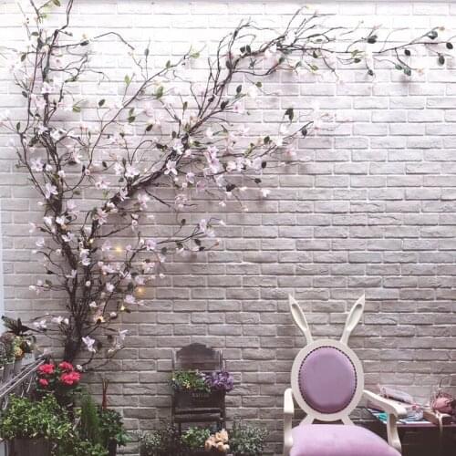 160CM Orchid Artificial Flowers Vine Magnolia Tree branches Silk Fake Flower String Hanging Rattan Wedding Party Home Wall Decor