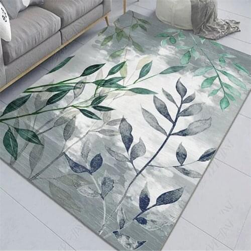 Simple modern Nordic style geometric living room coffee table sofa carpet bedroom bedside carpet