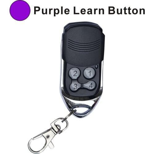 For 371LM 373LM Garage Door Remote Control transmitter 315MHZ Purple Learn Button Garage Command Gate Control