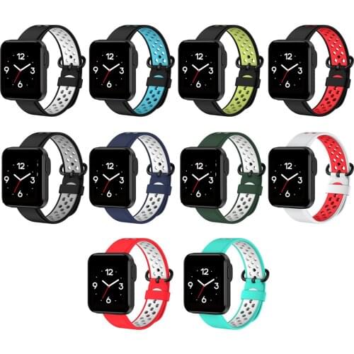 Replacement Sport Strap For XiaoMi Mi Watch Lite Strap Silicone Breathable Watchbands For Mi Watch Lite Watch Strap Bracelet