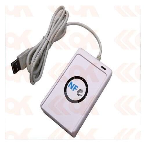 13.56 MHz card reader USB ACR122U RFID tags RFID Smart Card Reader Writer
