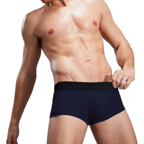 Normal Size Men Underwear Men Cotton Boxers Men Tight Boxer Shorts Grey Panties Black Men underwear Boxer Shorts Male Sexy