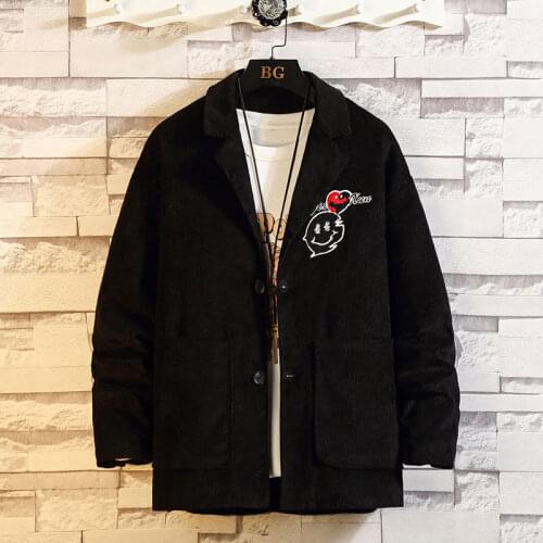 Wetailor Mens Corduroy Jackets