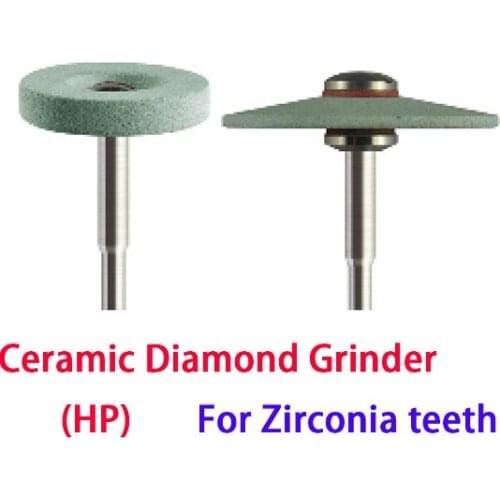 2pcs/set Dental Lab Handpiece Zirconia Teeth Milling Ceramic Diamond Grinder 2.35mm Shank