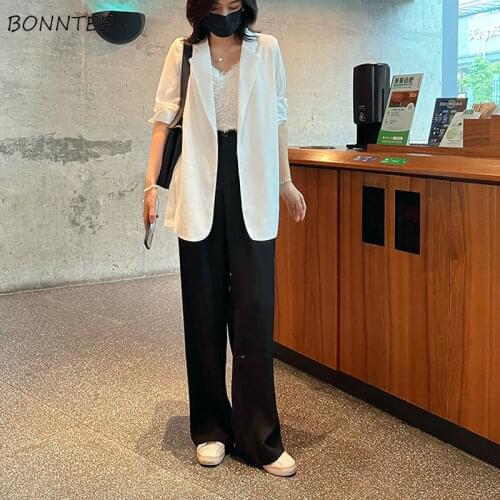 BONNTEE Women's Office Trouser Suits