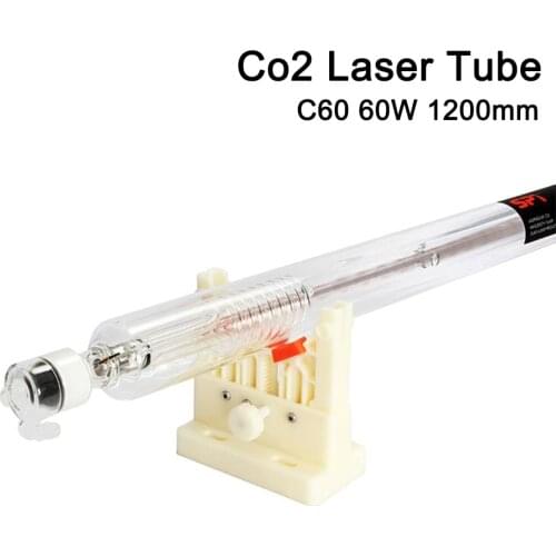 Co2 Laser Tube 60W Length 1200mm Dia.50mm for CO2 Laser Engraving And Cutting Machine