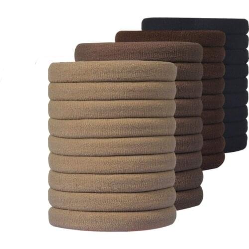 20 Pcs Elastic Hair Bands for Women Hair Accessories Girls Fashion Cotton Hair Ties Children Korean Hairband Headwear 2021