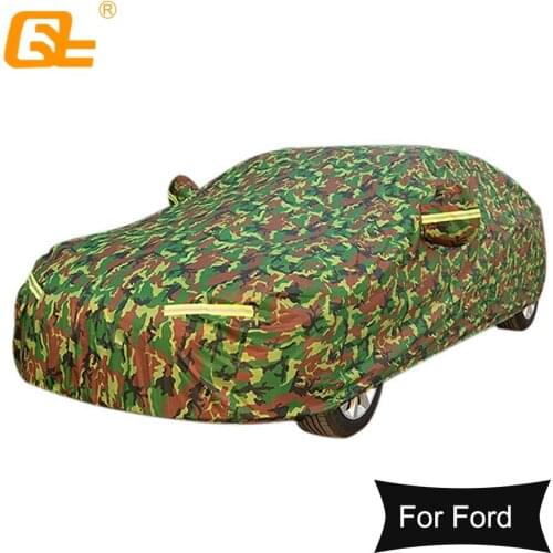 Plus cotton Winter Car Covers Waterproof Sun Rain Snow Protection UV Car Umbrella for Ford universal focus fiesta taurus