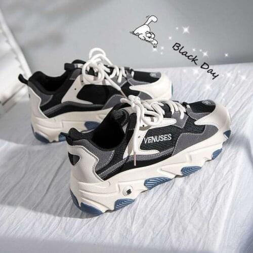 Fashion Platform Sneakers Women Comfortable Women Casual Shoes Mesh Breathable Walking Women Vulcanized Shoes
