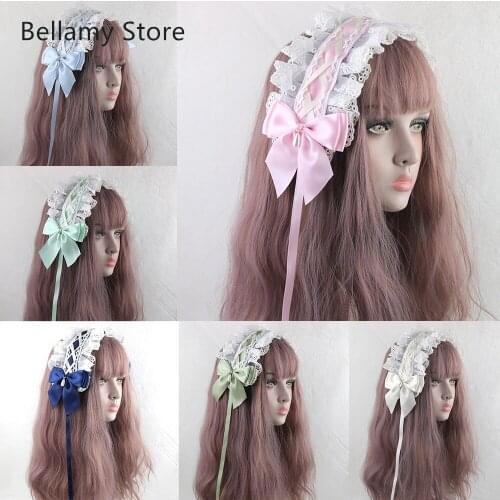 Japanese lovely Lolita sweet lace hairband hairband hair accessories