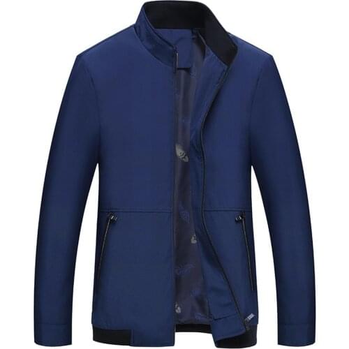 Summer Polyester Men Streetwear Jacket Classic High Quality Brand Windbreak Male Fashion Thin Business Outwear Coat M-3XL XMR17