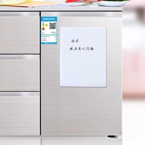 A5 Magnetic White Board Fridge Magnets Whiteboard Waterproof Kids Drawing Message Board Magnetic Memo Pad