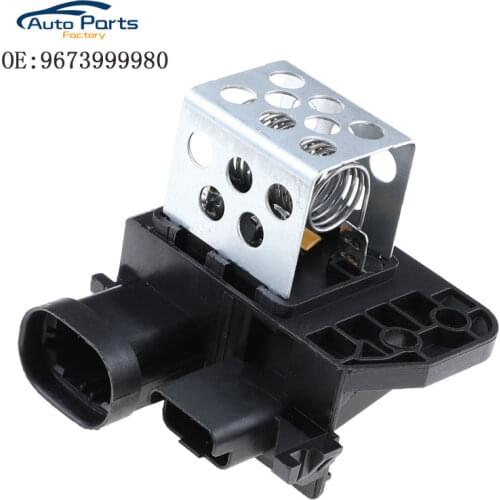 New Aluminum + ABS Car SmartSense Radiator Fan Relay Resistor For Citroen C4/ C4 Picasso/ Berlingo 9673999980