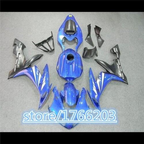 ABS fairings for YZF R1 04 05 06 YZF-R1 04-06 Blue black YZF1000 R1 04 05 06 YZF R1 2004 2005 2006 fairing kit