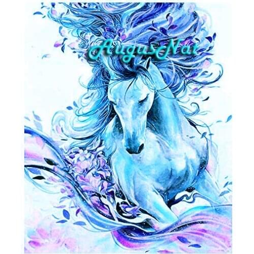 Full square diamond painting horse wall art animals diamond dotz diamont drawing sticker crystal mosaic picture home decoration