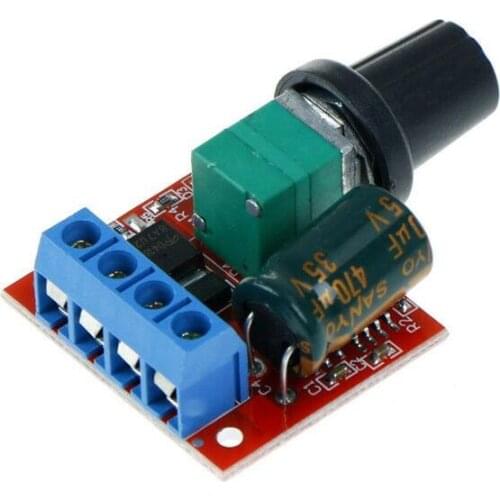 DC 5V 12V PWM DC Motor Speed Controller LED Dimmer Control Adjustable Variable Speed Control Stepless Speed Regulator Governor