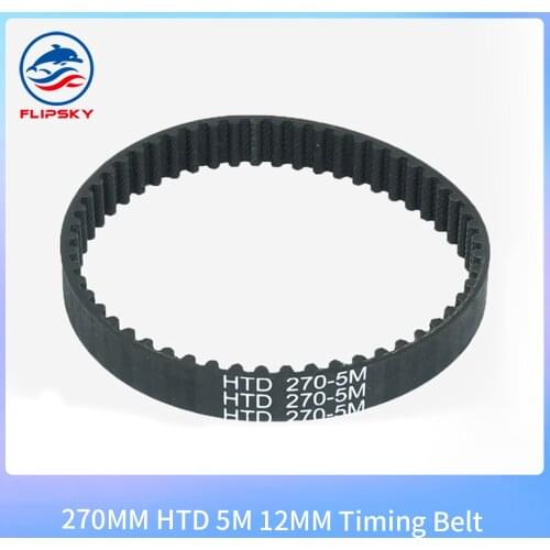 270MM HTD 5M 12MM Timing Belt electric skateboard DIY accessories motor belt