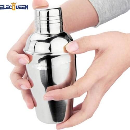 750ML Stainless Steel Cocktail Shaker Bar Martini Drink Mixer Set Party Bar Bartender Tool Kit Wine Vinho Accessories