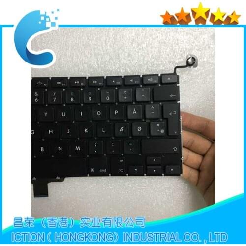 Brand NEW A1278 Danish Denmark Keyboard for Apple Macbook Pro A1278 Danish DK Keyboard 2009-2012 Years