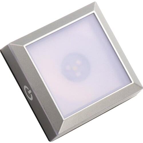 LED Light Base Square Stand with Sensitive Touch Switch for Jewelry Acrylic Art Glass Crystal Glass Sculpture 3D Crystal Statue