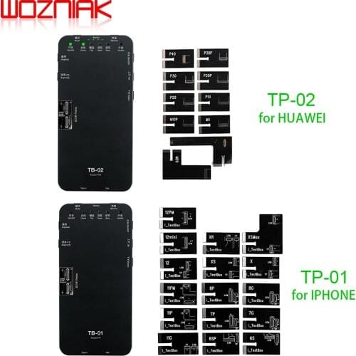 RELIFE TB-01 TB-02 IP Test Box for For IPhone 6S-12 Pro MaX HUAWEI Screen Tester Assembly Stand Display LCD Touch 3D Function