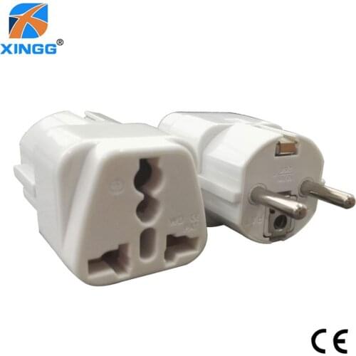 All-In-One Universal International EU Plug Adapter 2 USB Port World Travel AC Power Charger Adaptor AU US UK EU Converter Plug