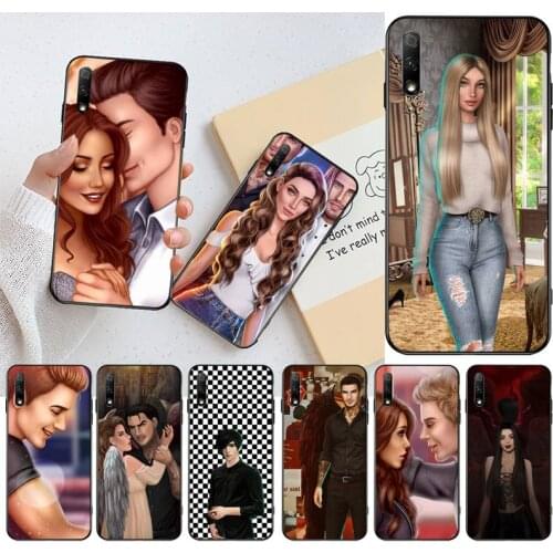 YJZFDYRM Romance Club Luxury Phone Case for Huawei Honor 30 20 10 9 8 8x 8c v30 Lite view pro