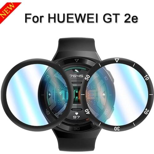Screen Protector for Huawei Watch GT 2e Films 3D Full Coverage Black Border With Scale Watch Film for GT2E Wearable Accessories