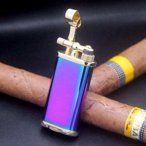 Zorro Lift arm kerosene gasoline oil lighter retro grinding wheel flint refit Metallic petrol igniter men gadgets