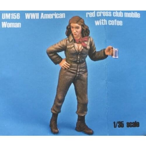 1/35 scale WW2 female guerrillas WWII miniatures Resin Model Kit figure Free Shipping