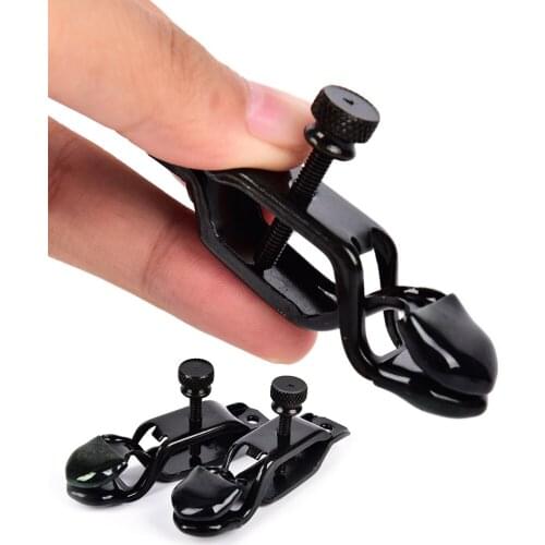 1 Pair Silicone Nipple Milk Clips Breast Clip Slaves Nipple Clamps Black Nipple Breast Clamps Clips Exotic Accessories