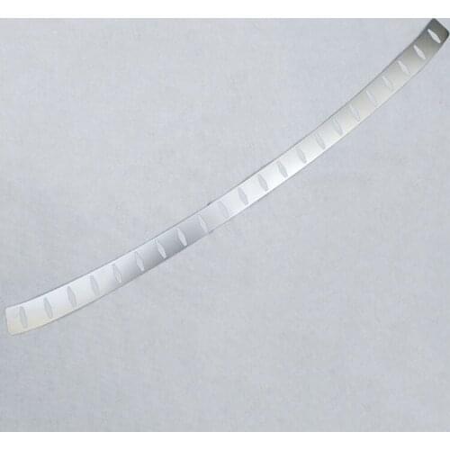 1Pcs Car Accessories Rearguards Rear bumper Scuff Plate for Citroen C-Crosser Crossover Ccrosser 2007