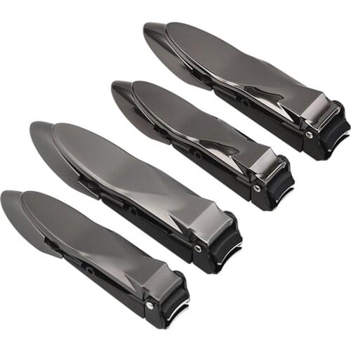 1pc Foldable Stainless Nail Clipper Anti Splash Nail Cutter Professional High Quality Profession Pedicure Tool