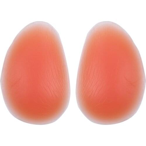 2 Pieces of Reusable Silicone Butt Pads Plump Breathable Buttocks Enhancer Fancy Dress Party Role Playing Perfect Body Shaper